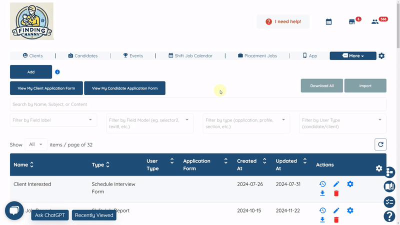 FilterbyApplicationType