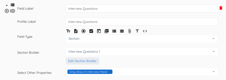 Create An Interviewing Section with All of the Features of Profiles ...
