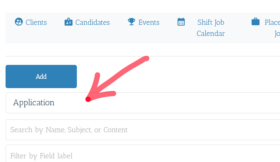 How To Find The Client and Candidate Application Links