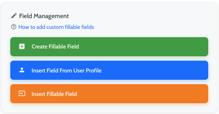 How to create a Document Template (signable document). Add Fillable Fields.
